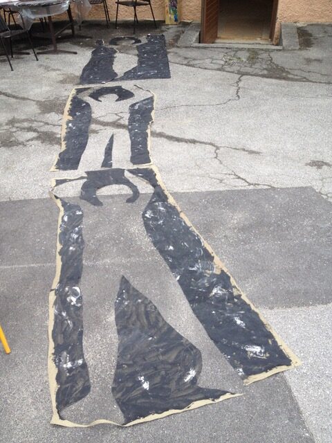 Renate Polzer, Bodies, Arbeitsprozess