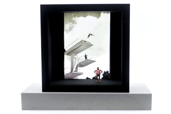 Diorama Manufaktur Winkler & Zink, Freischwimmer