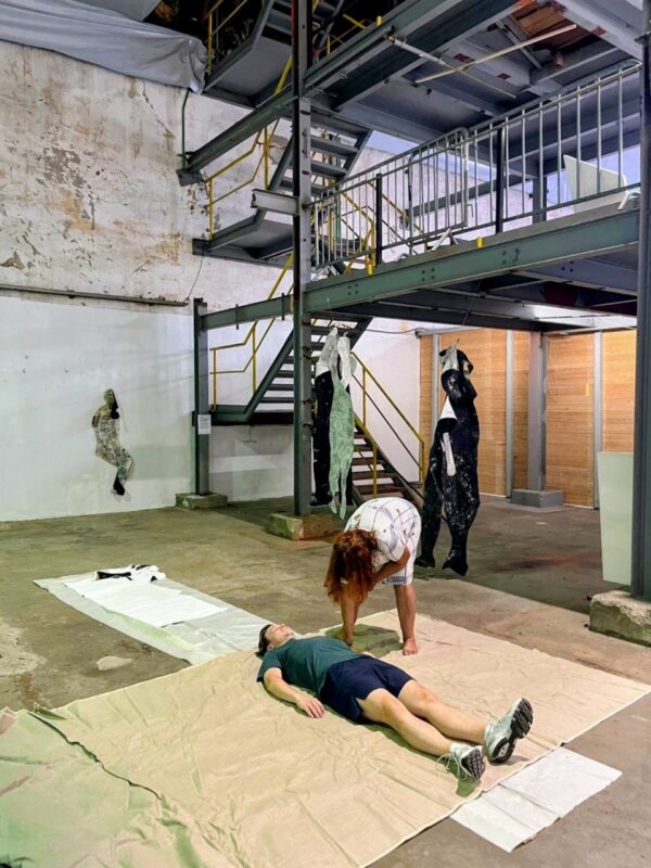 Ausstellungsansicht "Renate Polzer: Zwischen Wasser und Himmel", Fabrik Saag, 2026, Foto: Renate Polzer
