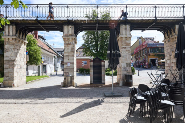Hannes Zebedin, Wachhäuschen, Lendart 2026, Lendhauer, Klagenfurt, Foto: Johannes Puch