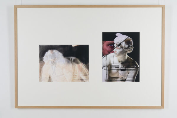 Isabel Belherdis, Attentive Inertia, 2020, mehrschichtige digitale Bildmontage, Fine Art Print auf Bütten, Edition 3, 75 x 110 cm, © Isabel Belherdis / Bildrecht, Wien 2026, Foto: Alexander Settari