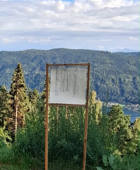 Gitti Schmid-Schmidsfelden, Gruppenausstellung "Flüstern", Ossiachberg, 2026
