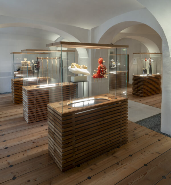 Ausstellungsansicht „Pepo Pichler: Visueller Dialog“, Schatzkammer Gurk, 2026, Foto: Ferdinand Neumüller