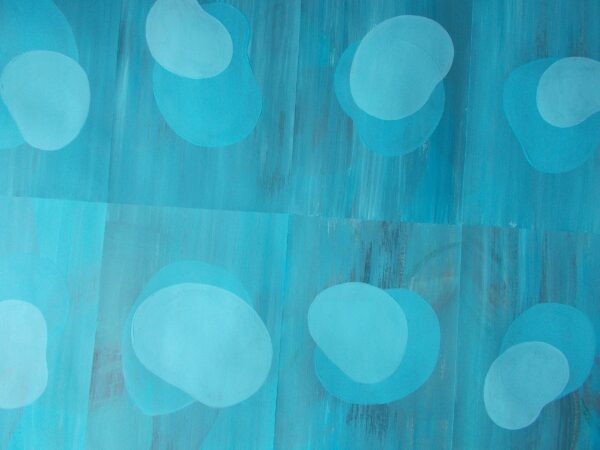 Leo Hainzl, aus der Serie "Ribnik" (Detail), 2026, Mischtechnik auf Bambuspapier, 10-teilig, je 34 x 24 cm, Foto: Leo Hainzl