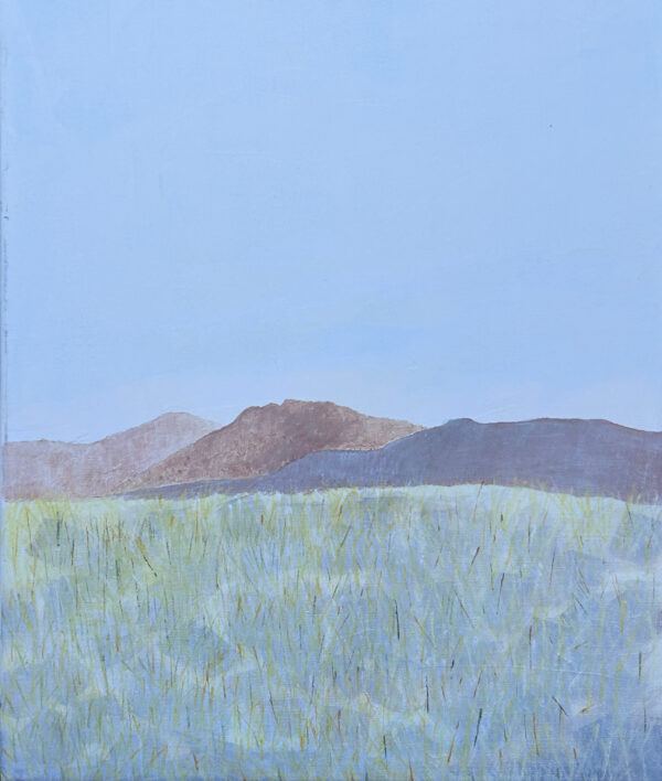 Barbara Baur, 2026, Acryl auf Leinwand, 70 x 60 cm, Foto: Luise Kloos